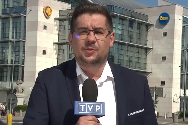 Konrad Wąż w TVP (screen: YouTube/Adam Miałczyński)